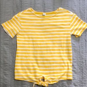 Old Navy Front Knot Tee